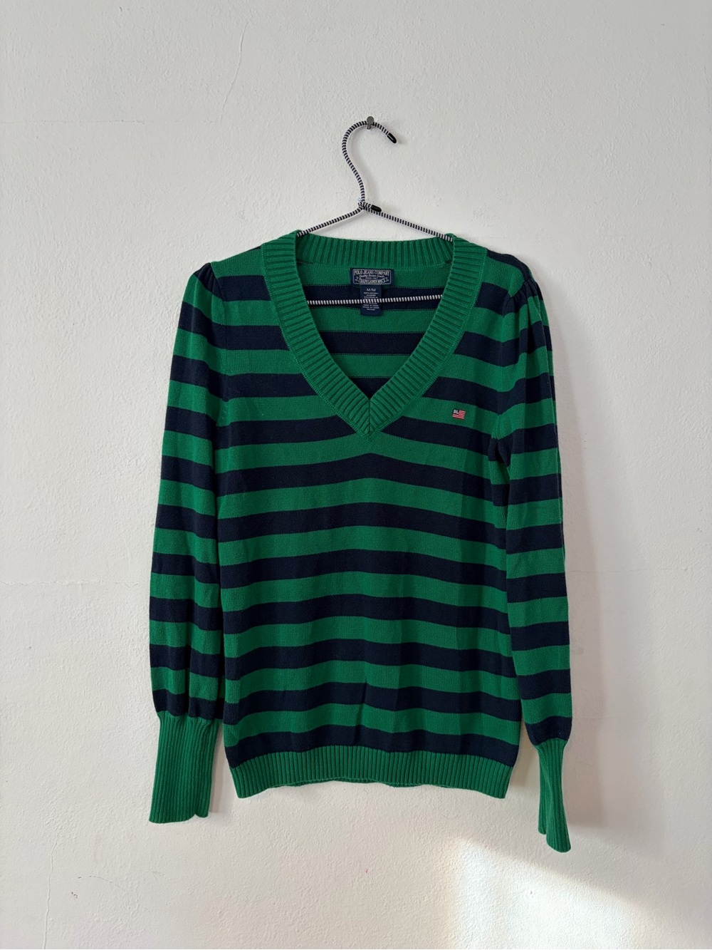 Vintage Polo Jeans Company V-Neck Sweater